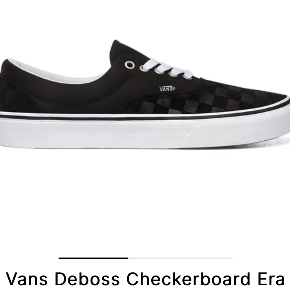 Van’s Deboss Checkerboard Era Men’s 11.5. Nwt